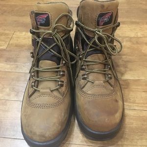 Red Wing Women’s Waterproof Steel Toed Boots